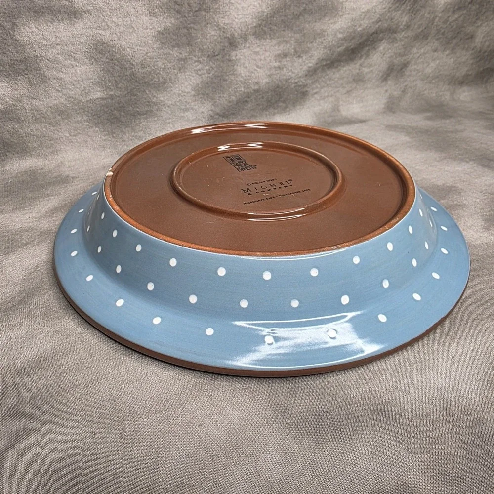 Pie Plate Dish 'Bless Our Home' Michel & Co Mary Engelbreit‎ 11